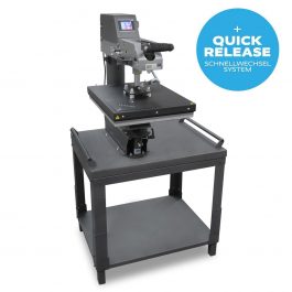 SCHULZE Swing Press | Manuelle Transferpresse mit Druckanzeige