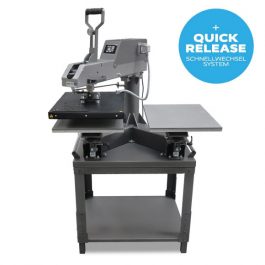 SCHULZE Swing Duo Press | Doppeltisch Transferpresse mit Druckanzeige